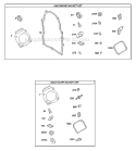 Engine Gasket Set Value Gasket Kit Diagram and Parts List for 384445-0112-E1  Briggs and Stratton Engine
